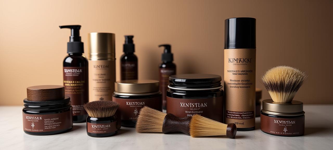 Eine Auswahl an exklusiven Schuhpflegeprodukten von Edelweiss Schritt